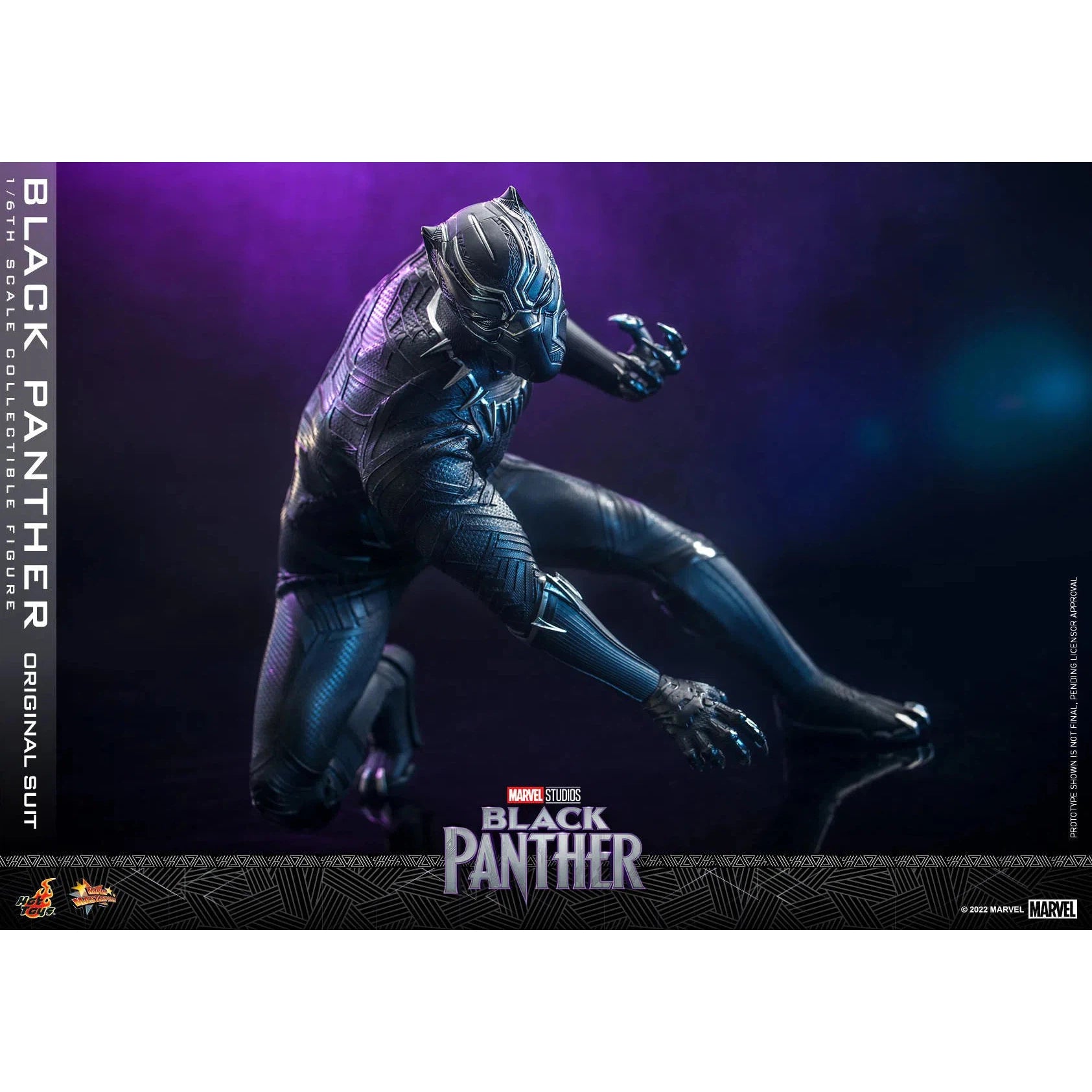 Black Panther: Original Suit: Black Panther: MMS671 Hot Toys