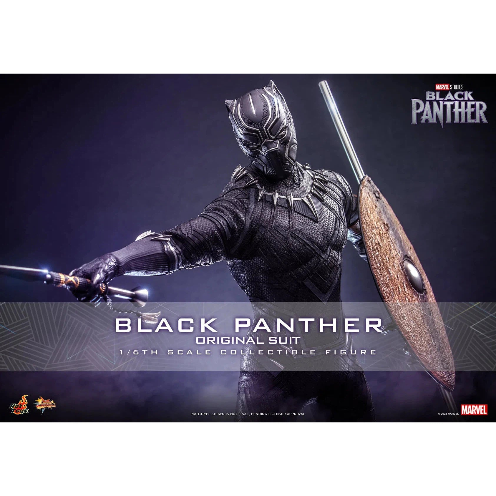 Black Panther: Original Suit: Black Panther: MMS671 Hot Toys