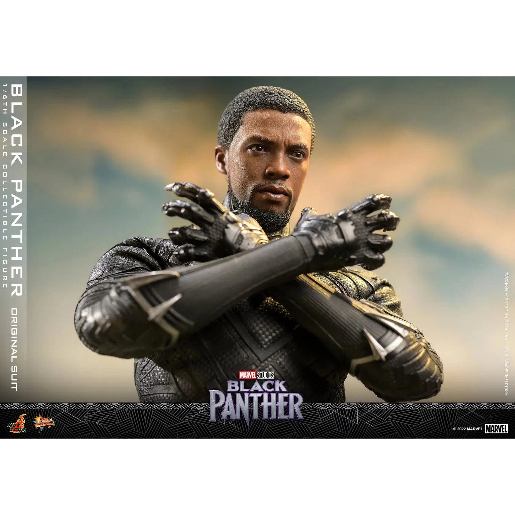 Black Panther: Original Suit: Black Panther: MMS671 Hot Toys