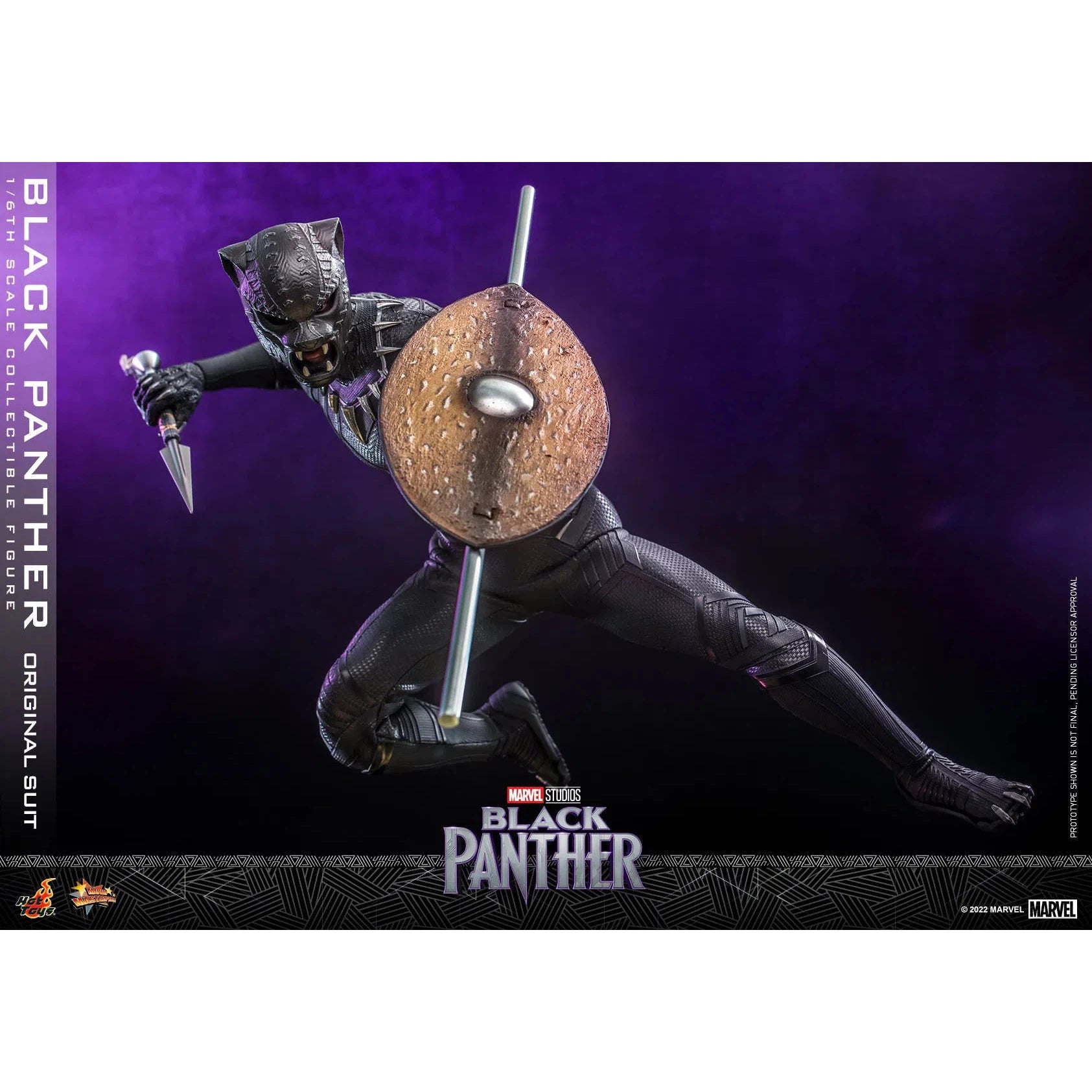 Black Panther: Original Suit: Black Panther: MMS671 Hot Toys
