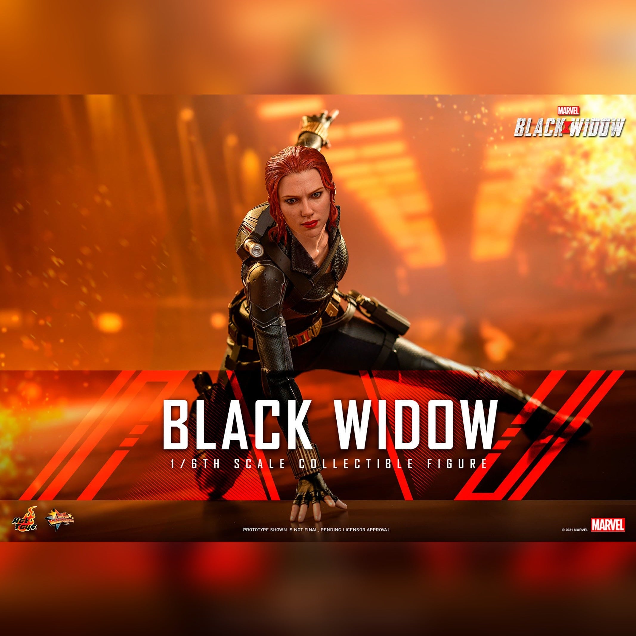 Black Widow: Black Widow (Black Suit): Special Edition: Sixth Scale figure Hot Toys