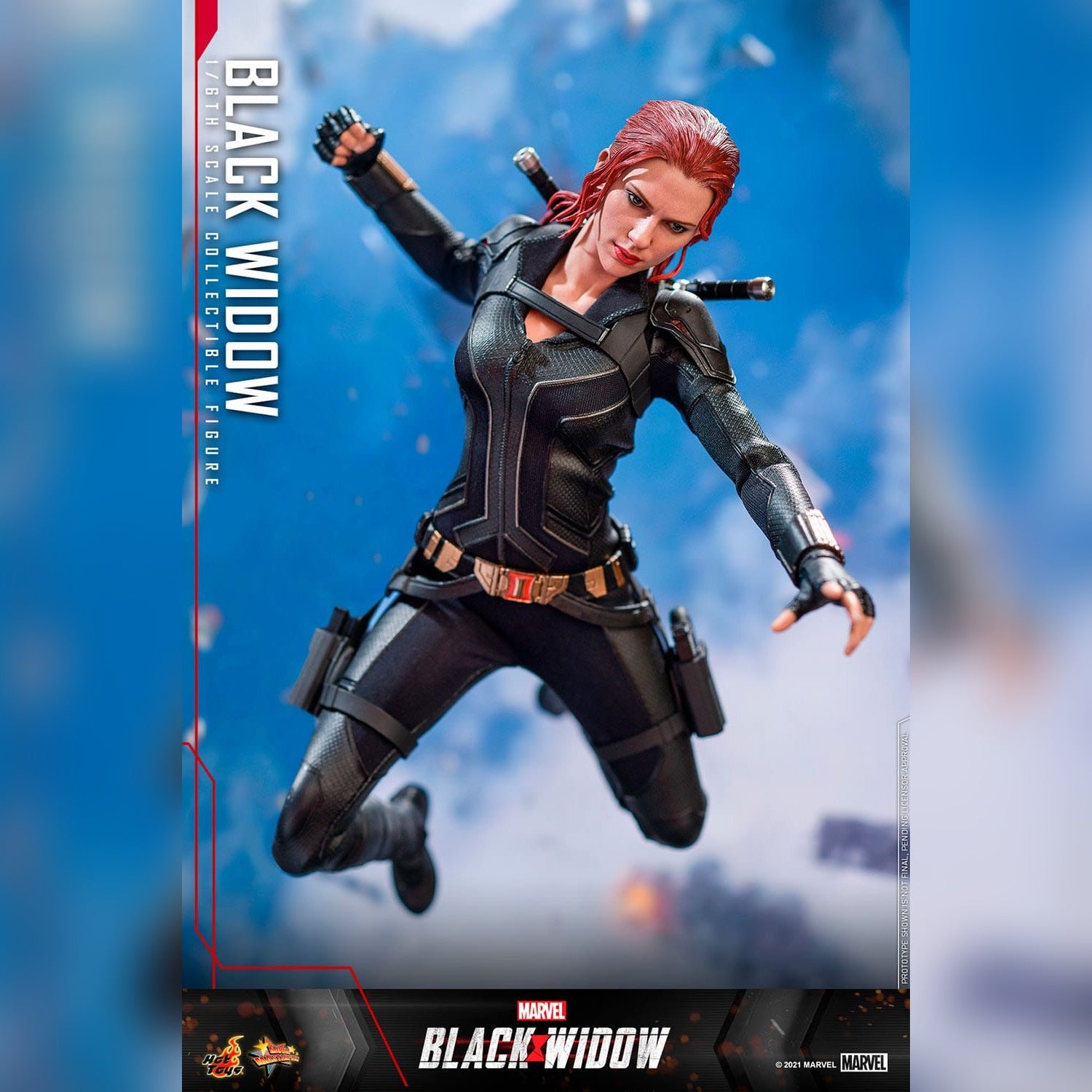 Black Widow: Black Widow (Black Suit): Special Edition: Sixth Scale figure Hot Toys