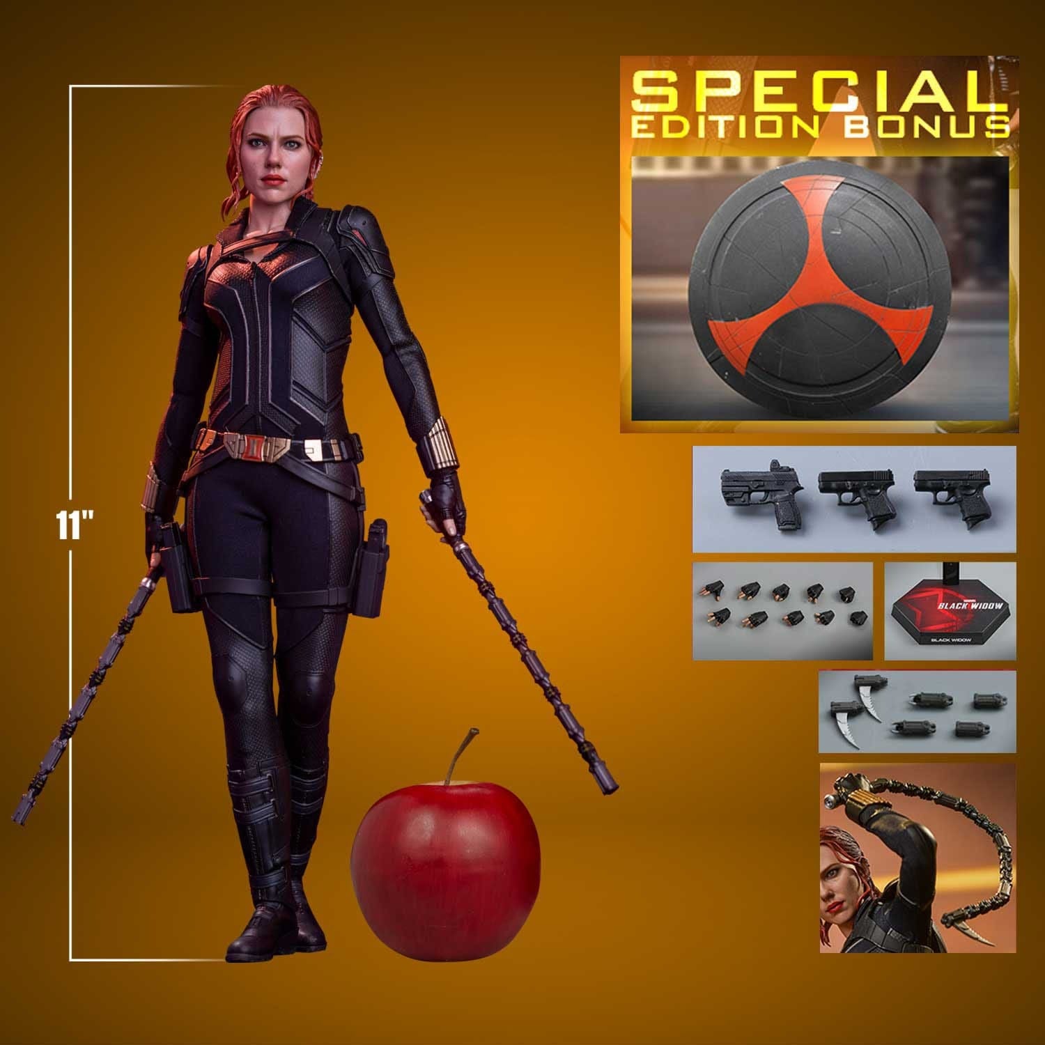 Black Widow: Black Widow (Black Suit): Special Edition: Sixth Scale figure Hot Toys