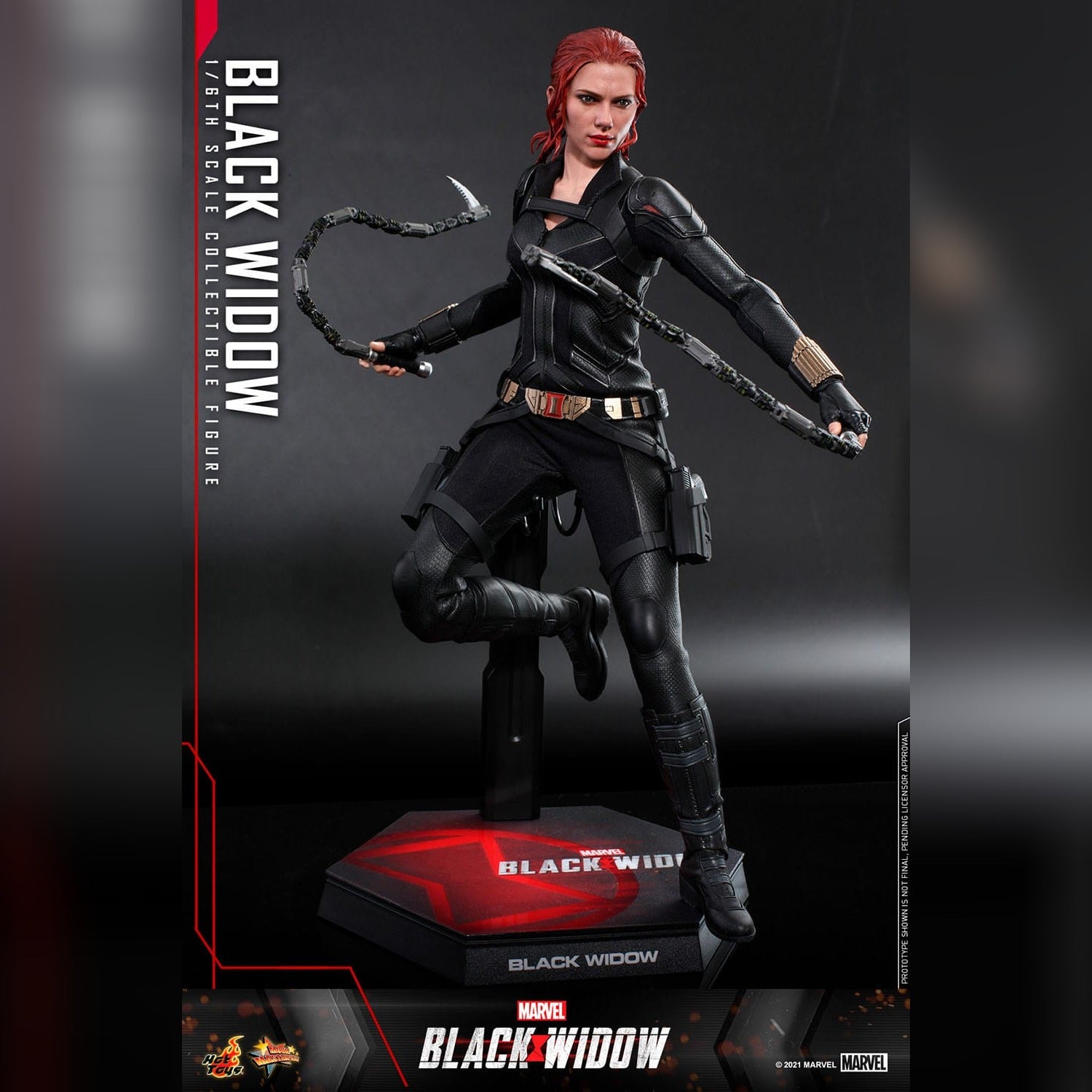 Black Widow: Black Widow (Black Suit): Special Edition: Sixth Scale figure Hot Toys