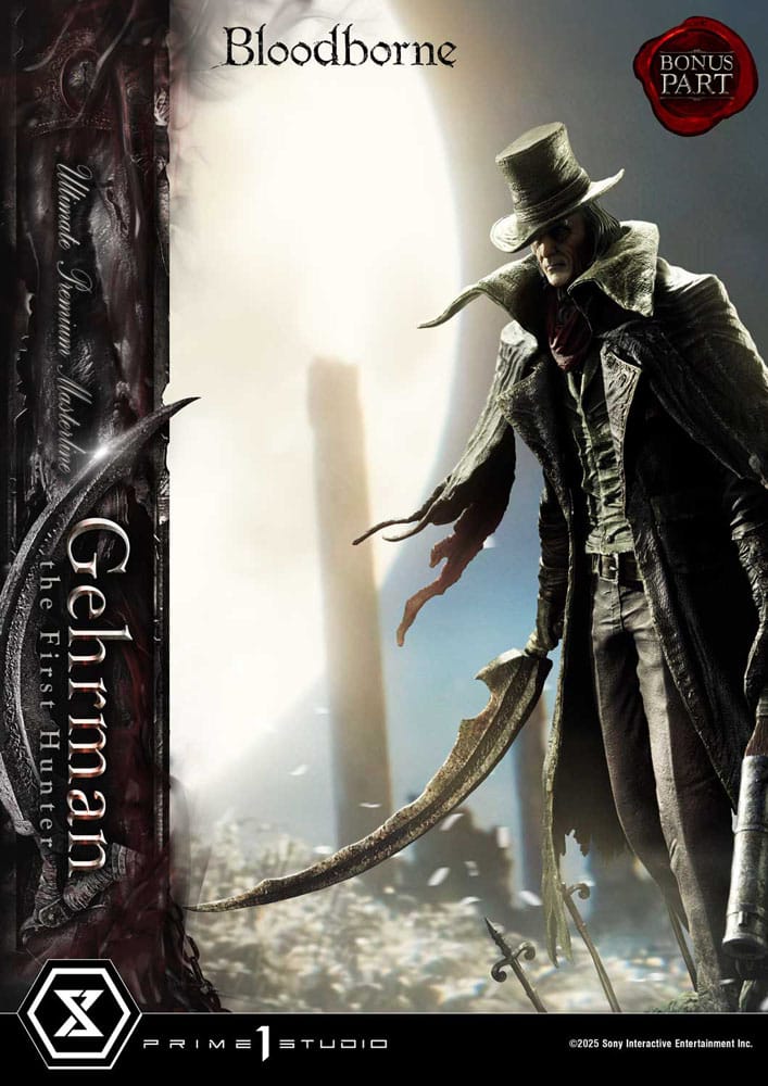 Bloodborne Ultimate Premium Masterline Series Statue 1/4 Gehrman Bonus Version 6 - Prime 1 Studio Statues