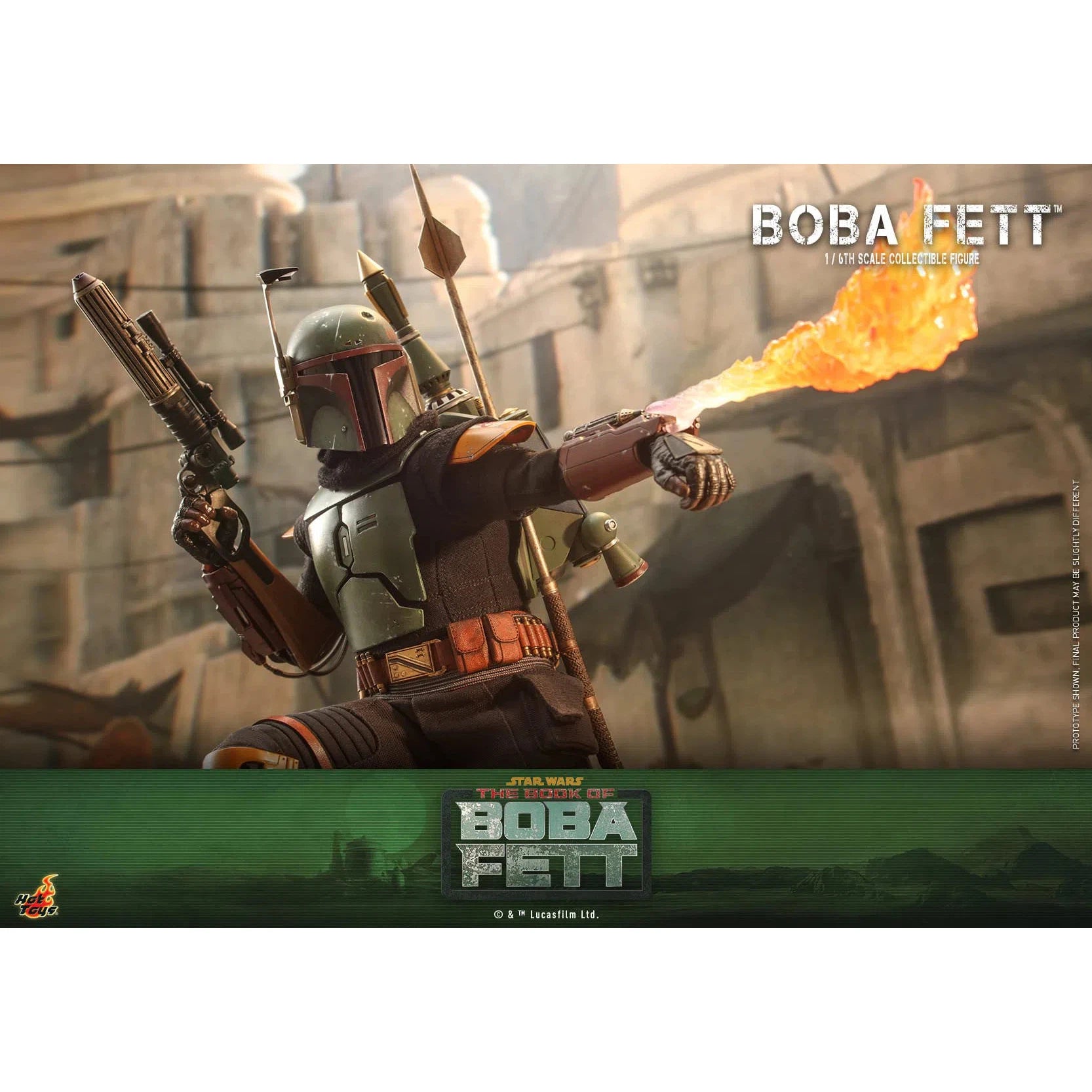 Boba Fett: Star Wars: The Book Of Boba Fett: TMS078: Hot Toys Hot Toys