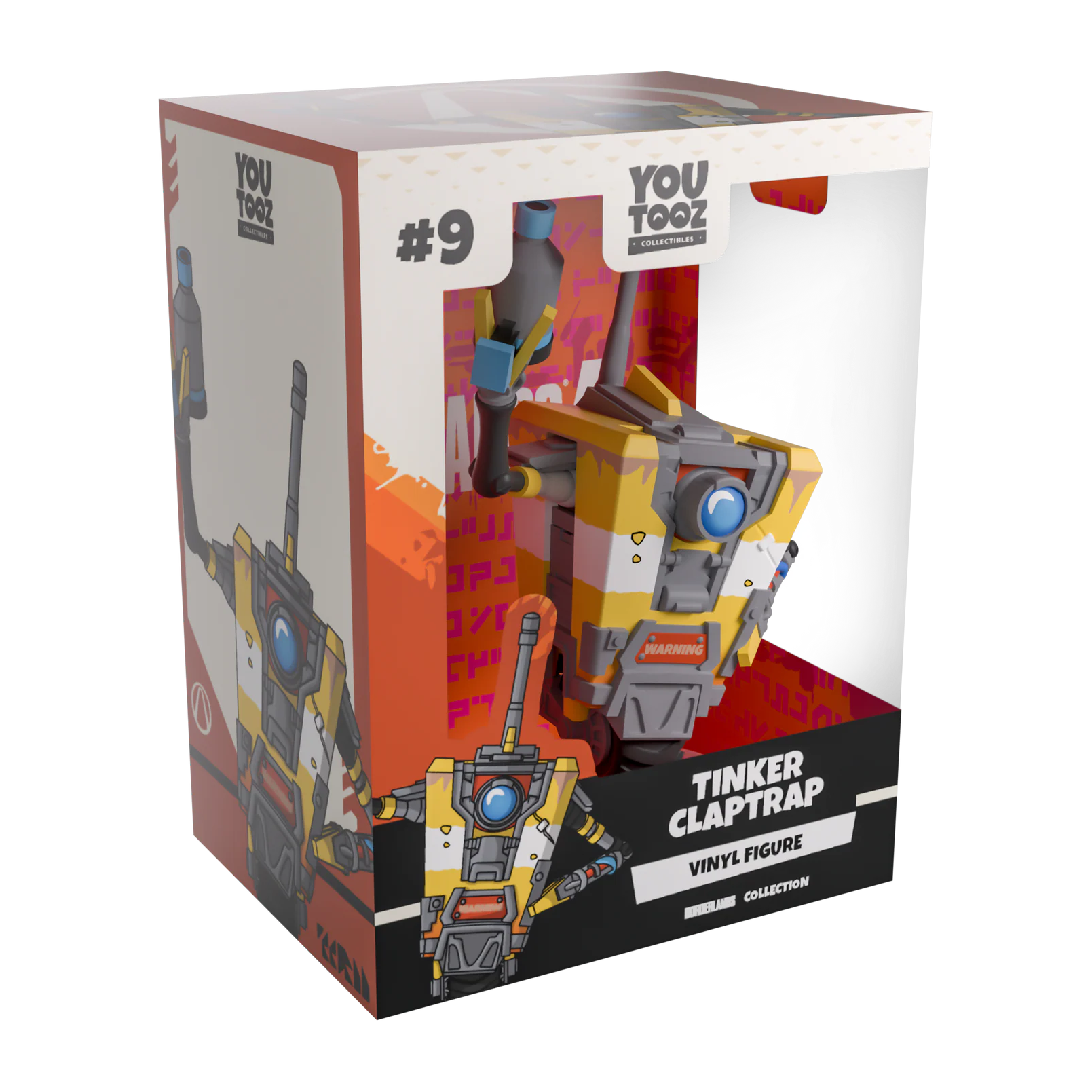 Borderlands: Tinker Claptrap: Vinyl Figure - YouTooz Vinyl Figure