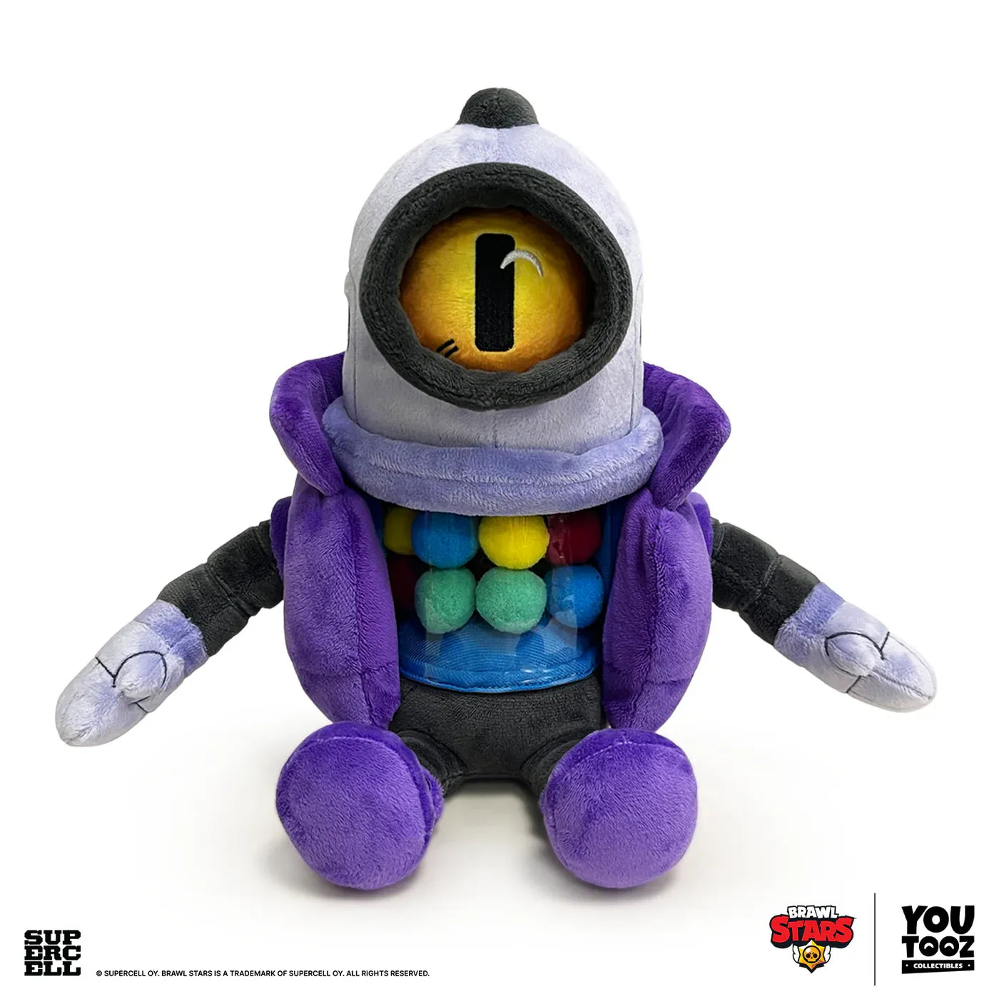 Brawl Stars: Rico: Plush: 9": YouTooz by YouTooz – Plush, [scale], UK stockist Planet Action Figures