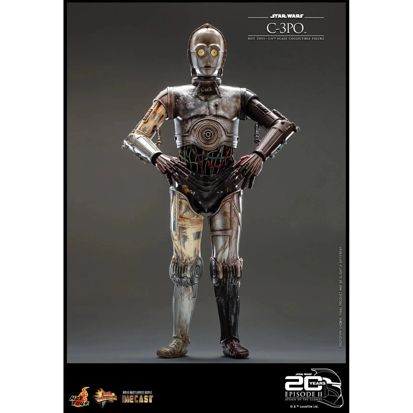C-3PO: Star Wars: Attack Of The Clones: MMS650D46 Hot Toys