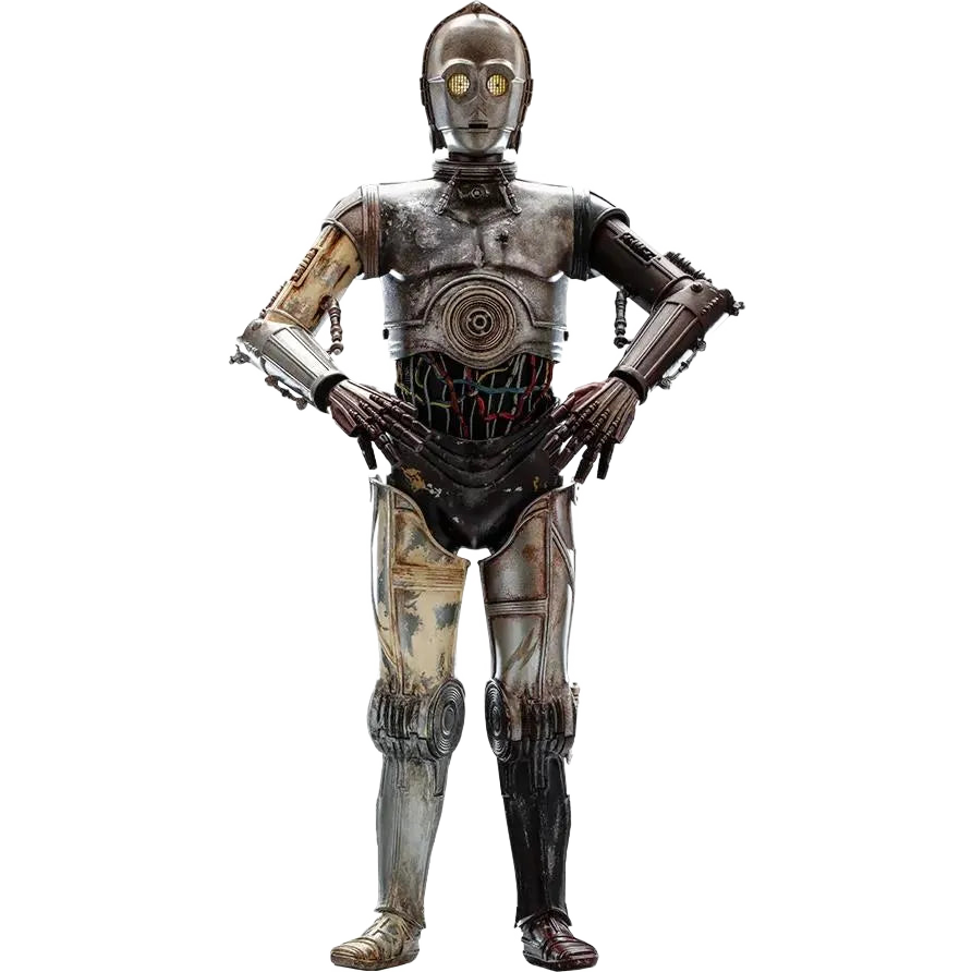 C-3PO: Star Wars: Attack Of The Clones: MMS650D46 - Hot Toys Action Figures