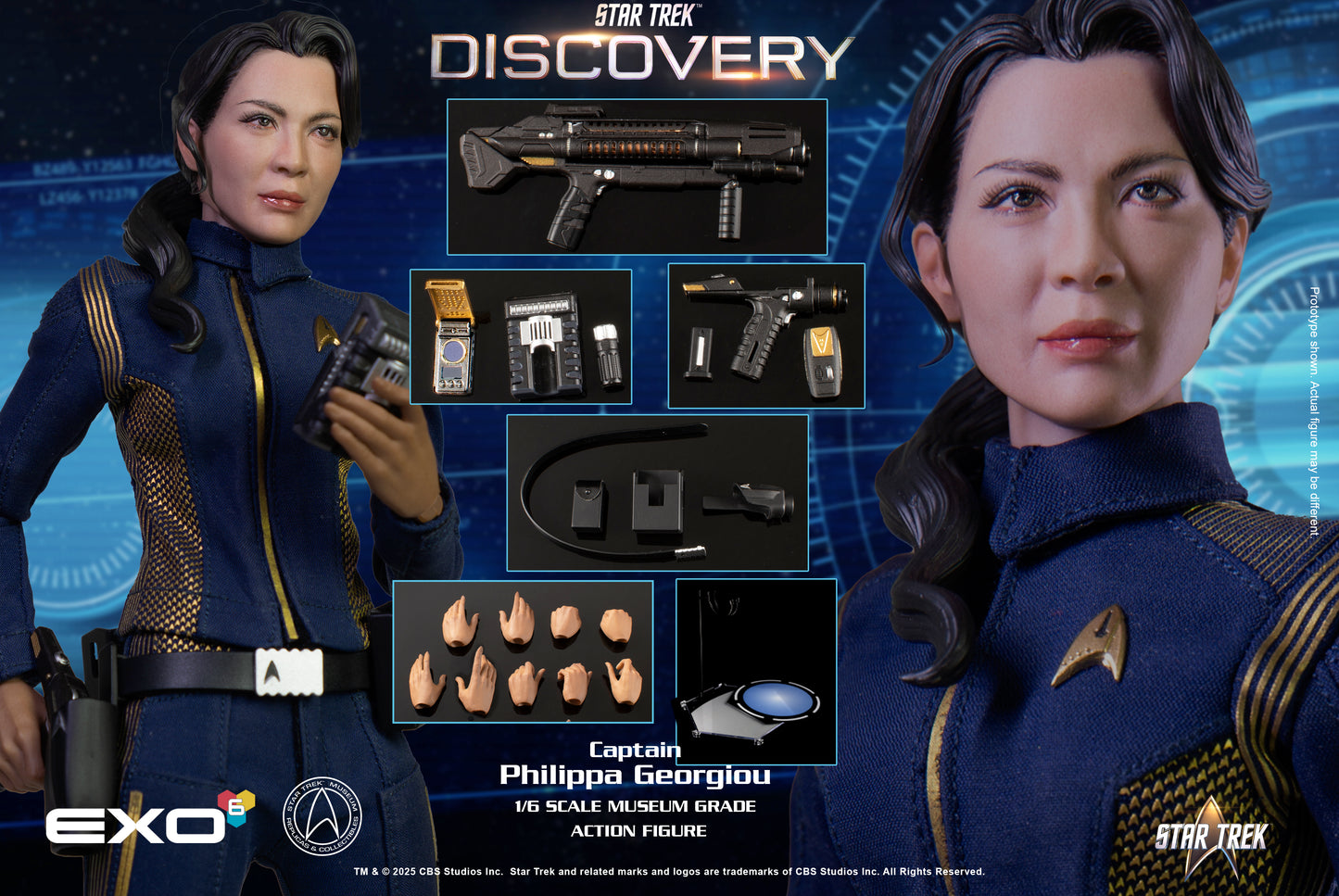 Star Trek: Discovery: Captain Philippa Georgiou: 1/6 Scale Figure