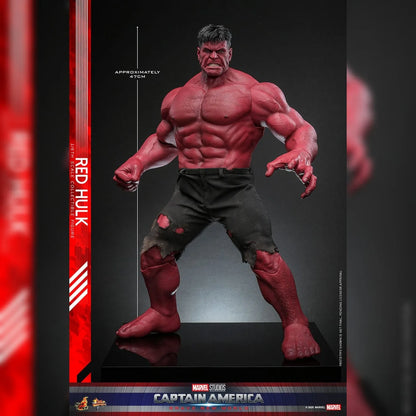 Captain America: Brave New World: Red Hulk: 1/6th - Hot Toys Action Figures