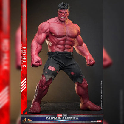 Captain America: Brave New World: Red Hulk: 1/6th - Hot Toys Action Figures