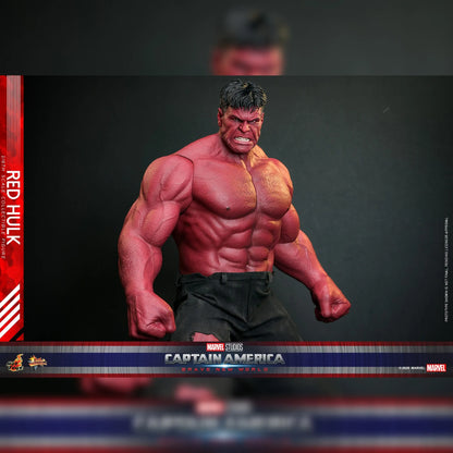Captain America: Brave New World: Red Hulk: 1/6th Scale Action Figure - Hot Toys Action Figure