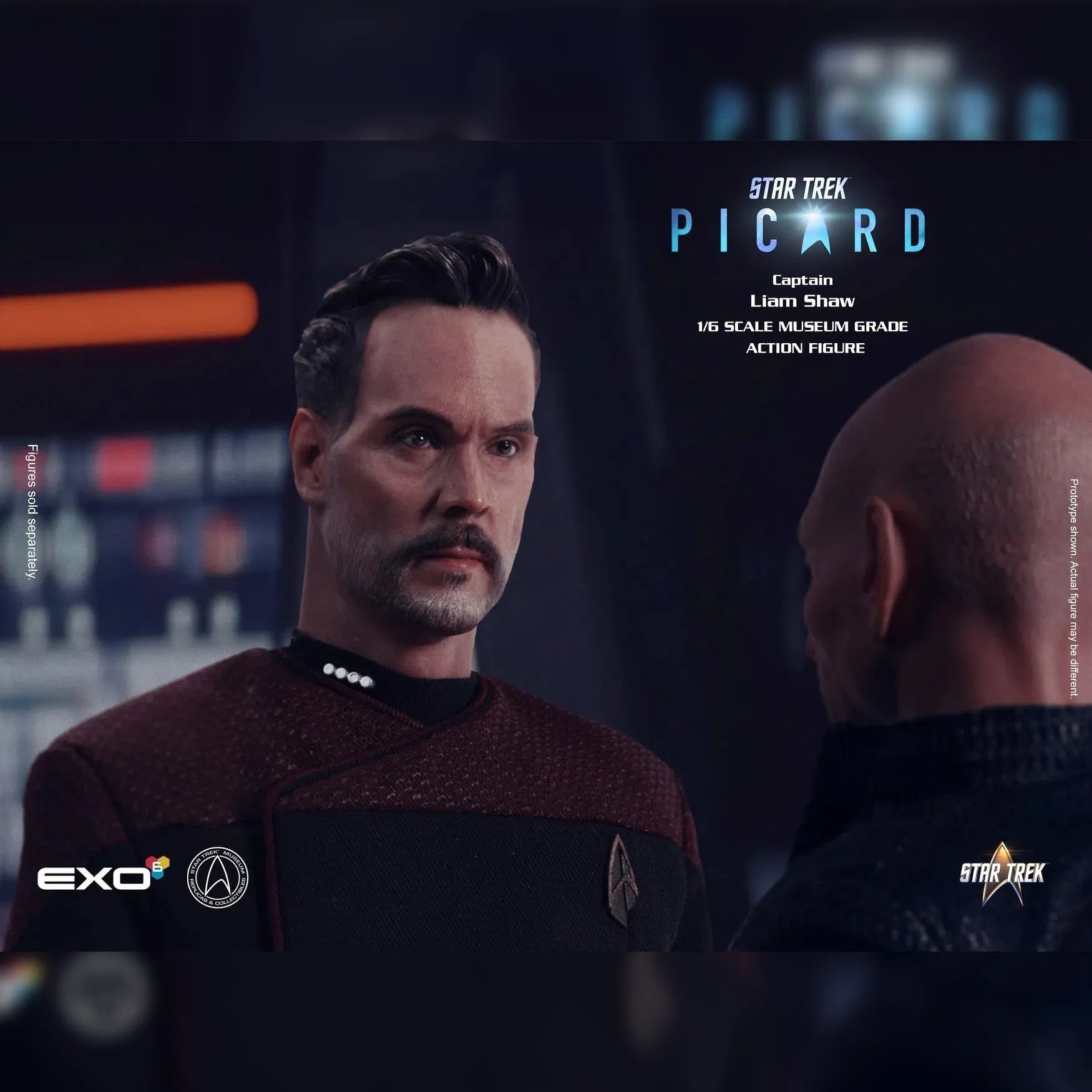 Captain Liam Shaw: Star Trek: Picard: Sixth Scale EXO-6