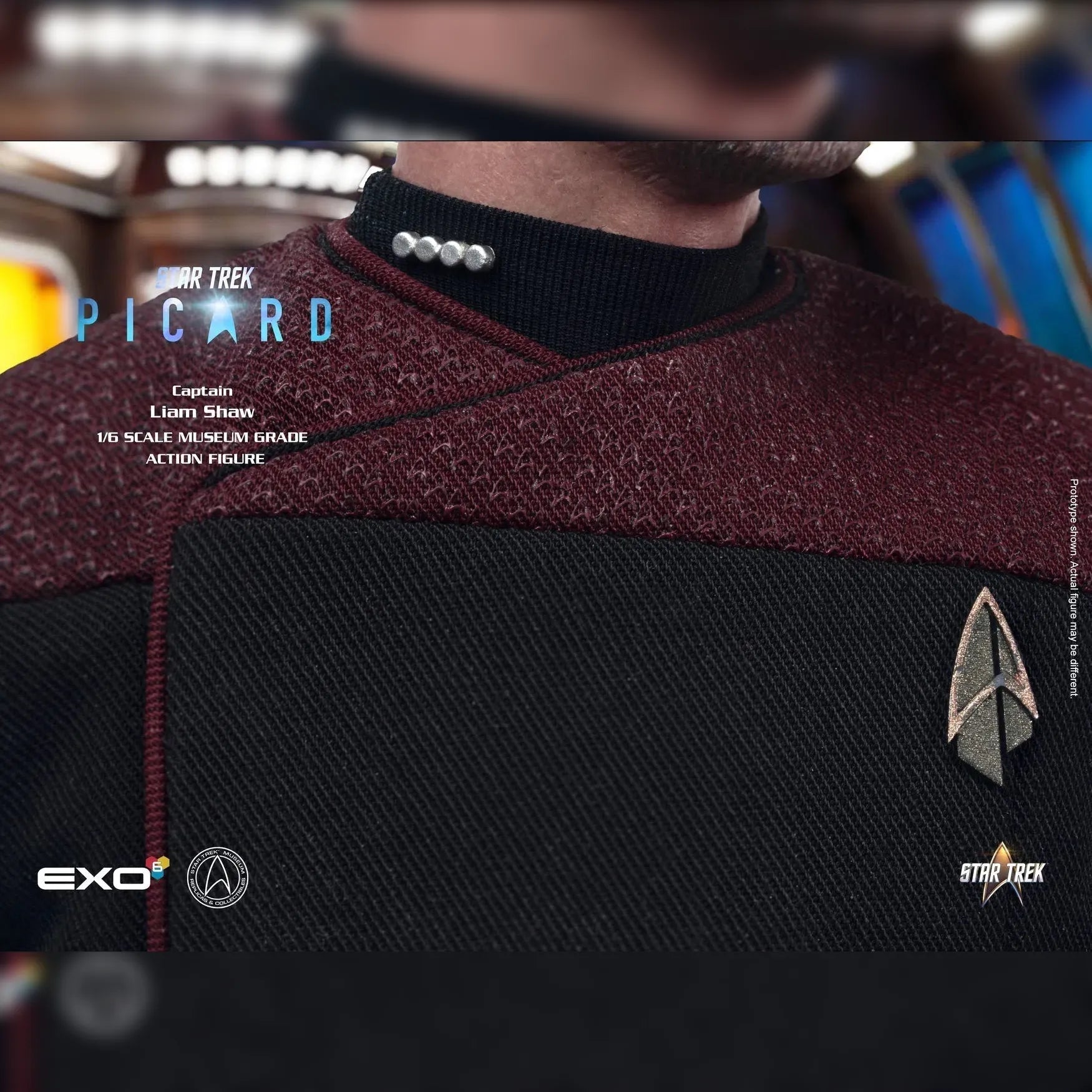 Captain Liam Shaw: Star Trek: Picard: Sixth Scale EXO-6