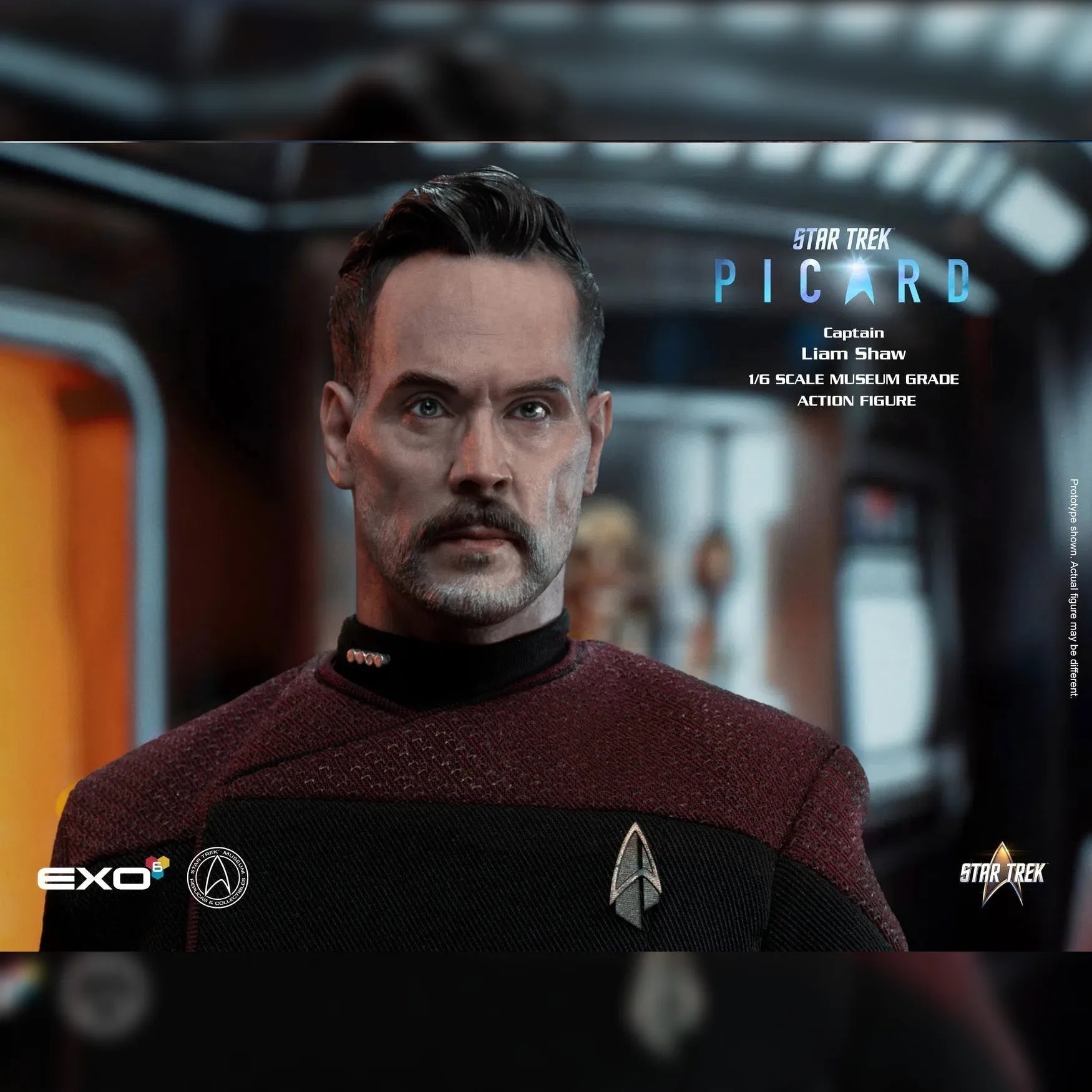 Captain Liam Shaw: Star Trek: Picard: Sixth Scale EXO-6