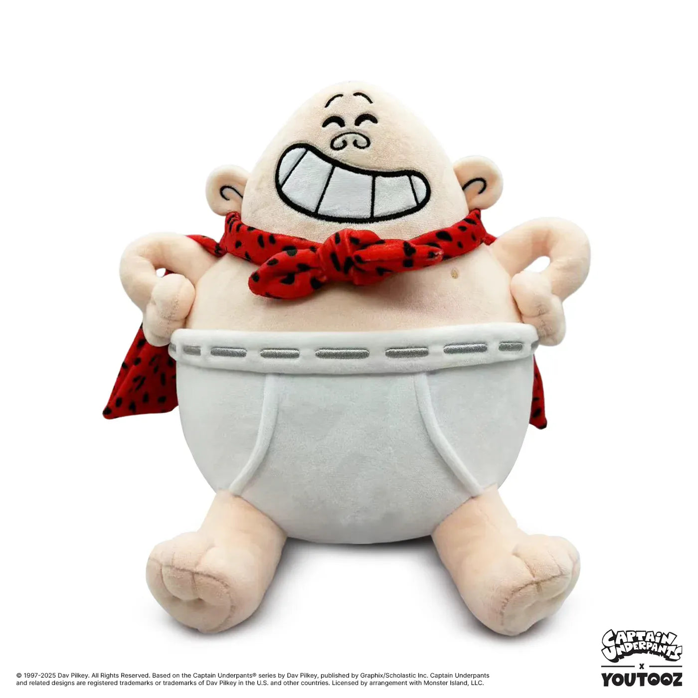 Captain Underpants: Captain Underpants: Plush: 9": YouTooz by YouTooz – Plush, [scale], UK stockist Planet Action Figures