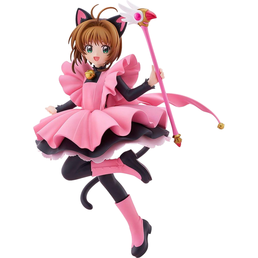 Cardcaptor Sakura Pop Up Parade PVC Statue Sakura Kinomoto: Black Cat Costume Ver. L Size 22 cm - Good Smile Company Statue