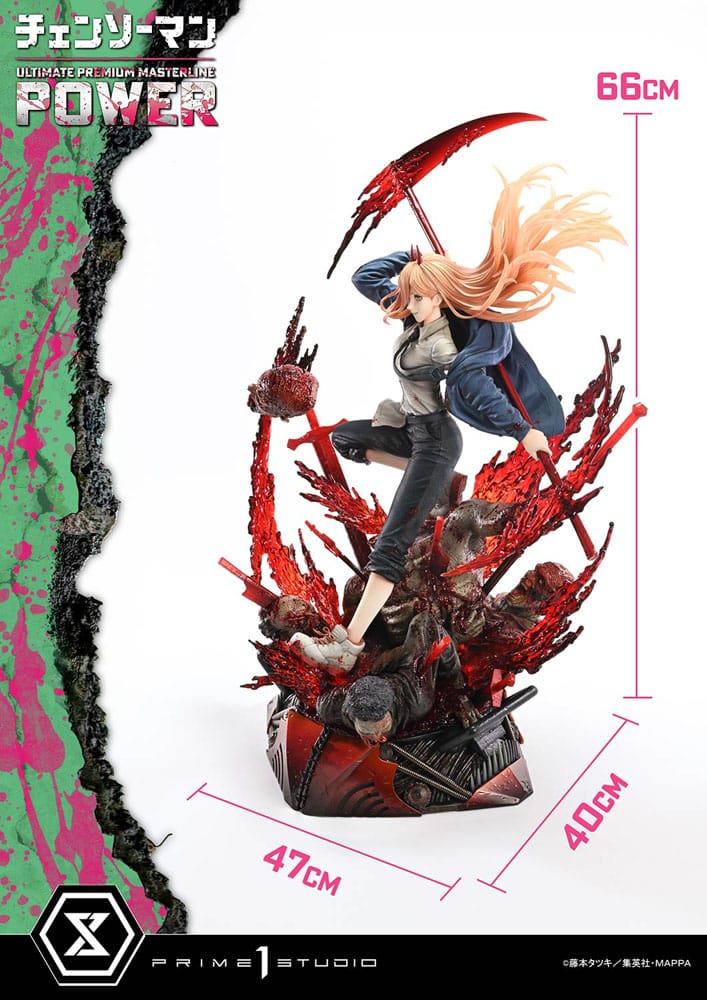Chainsaw Man Ultimate Premium Masterline Series Statue 1/4 Power 66 cm - Prime 1 Studio Statues
