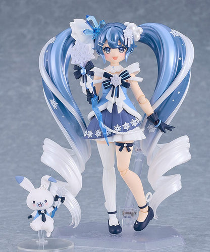 Character Vocal Series 01: Hatsune Miku Figma Action Figure Snow Miku: Crystal Snow Ver. 13 cm - Good Smile Company Action figures