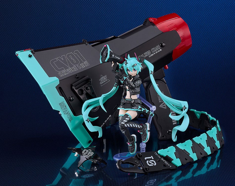 Character Vocal Series 01: Hatsune Miku Plamatea Plastic Model Kit Hatsune Miku: Chuocho Tactical Craft Ver. 15 cm - Good Smile Company Model kits