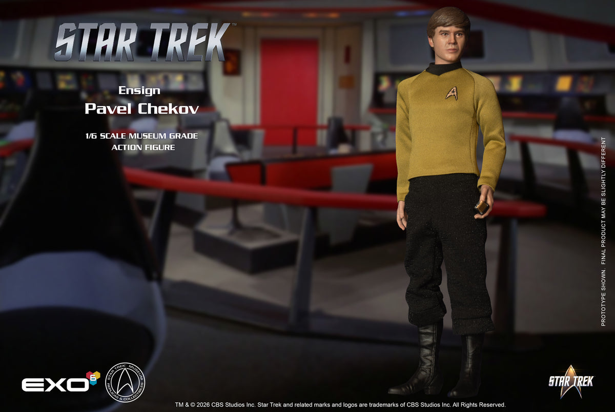 Star Trek: The Original Series Ensign Pavel Chekov 1/6 Scale Action Figure