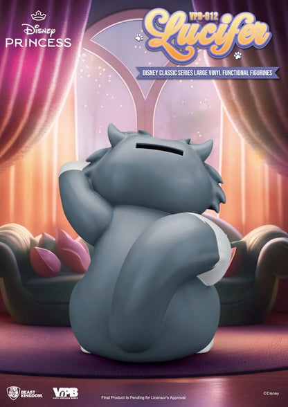 Cinderella: Lucifer: Vinyl Piggy Bank - Beast Kingdom Toys Piggy Bank