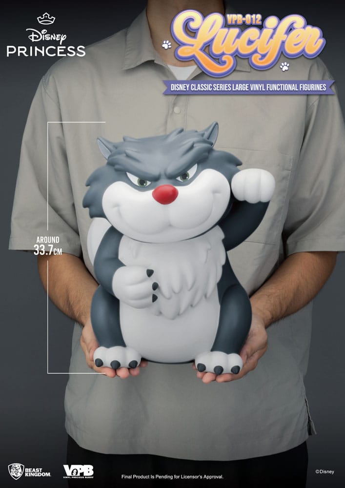 Cinderella Piggy Vinyl Bank Lucifer 33 cm - Beast Kingdom Toys Banks