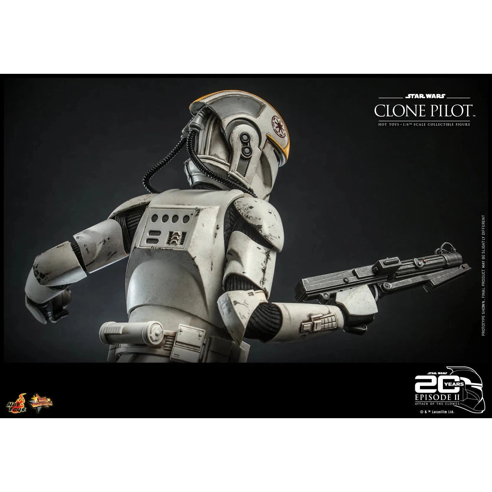 Clone Pilot: Star Wars: Attack Of The Clones: MMS648 Hot Toys