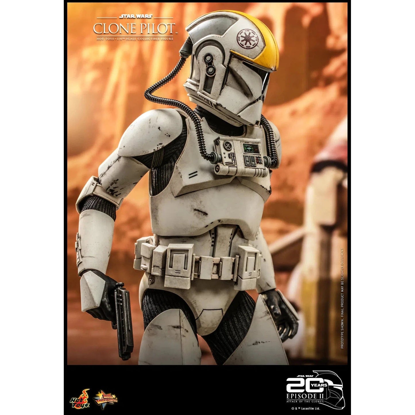 Clone Pilot: Star Wars: Attack Of The Clones: MMS648 Hot Toys