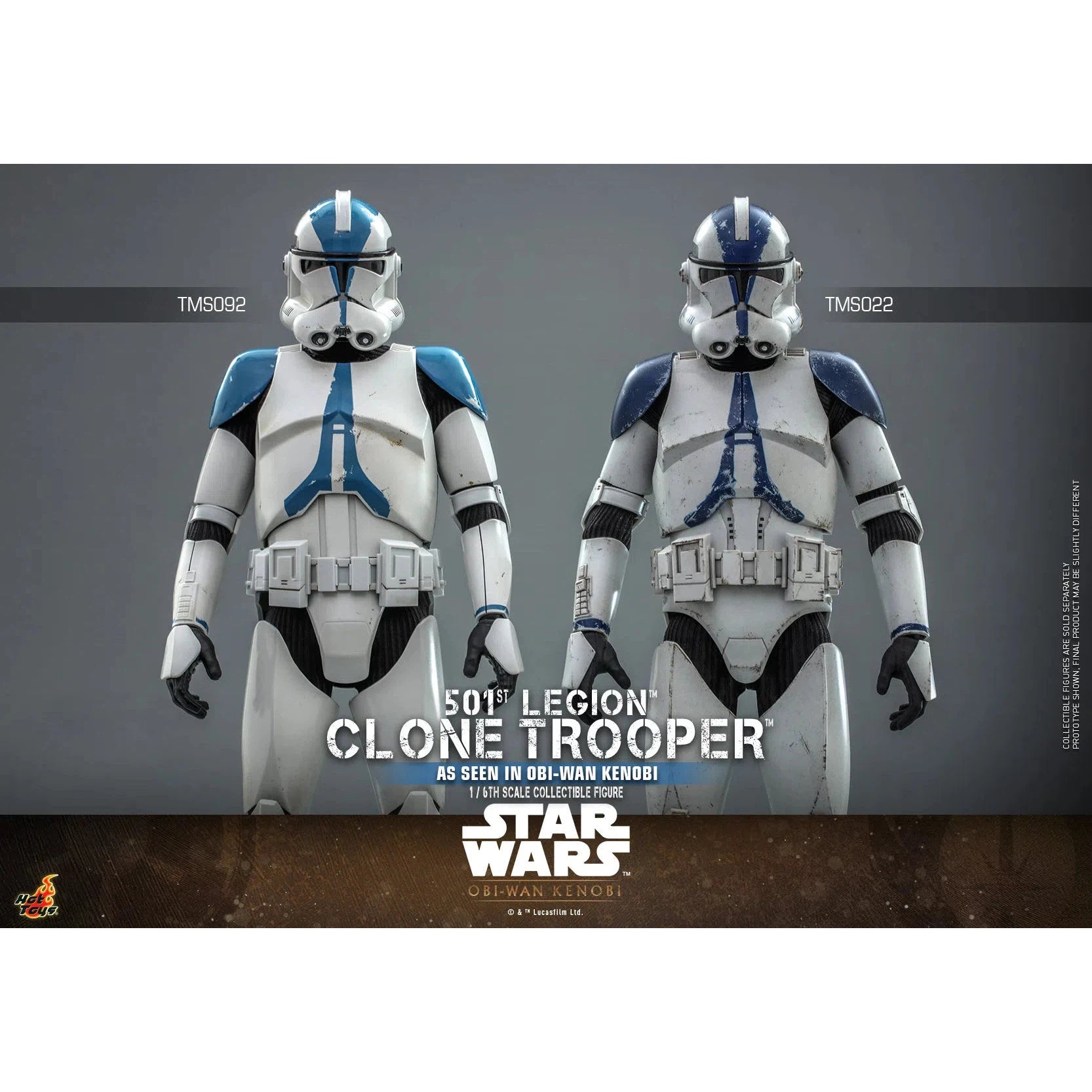 Clone Trooper: 501st Legion: Star Wars: Obi-Wan Kenobi: TMS92 Hot Toys
