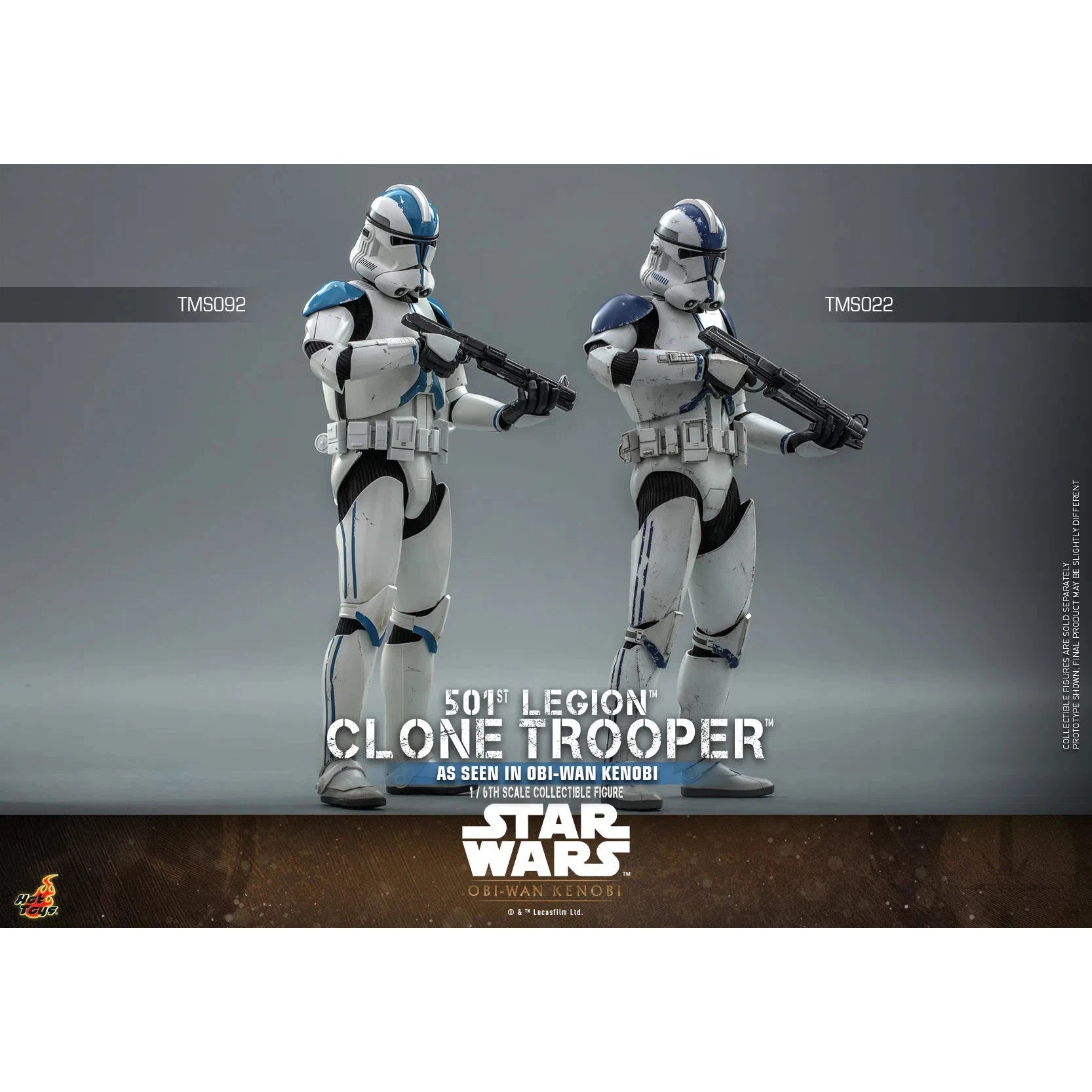Clone Trooper: 501st Legion: Star Wars: Obi-Wan Kenobi: TMS92 Hot Toys