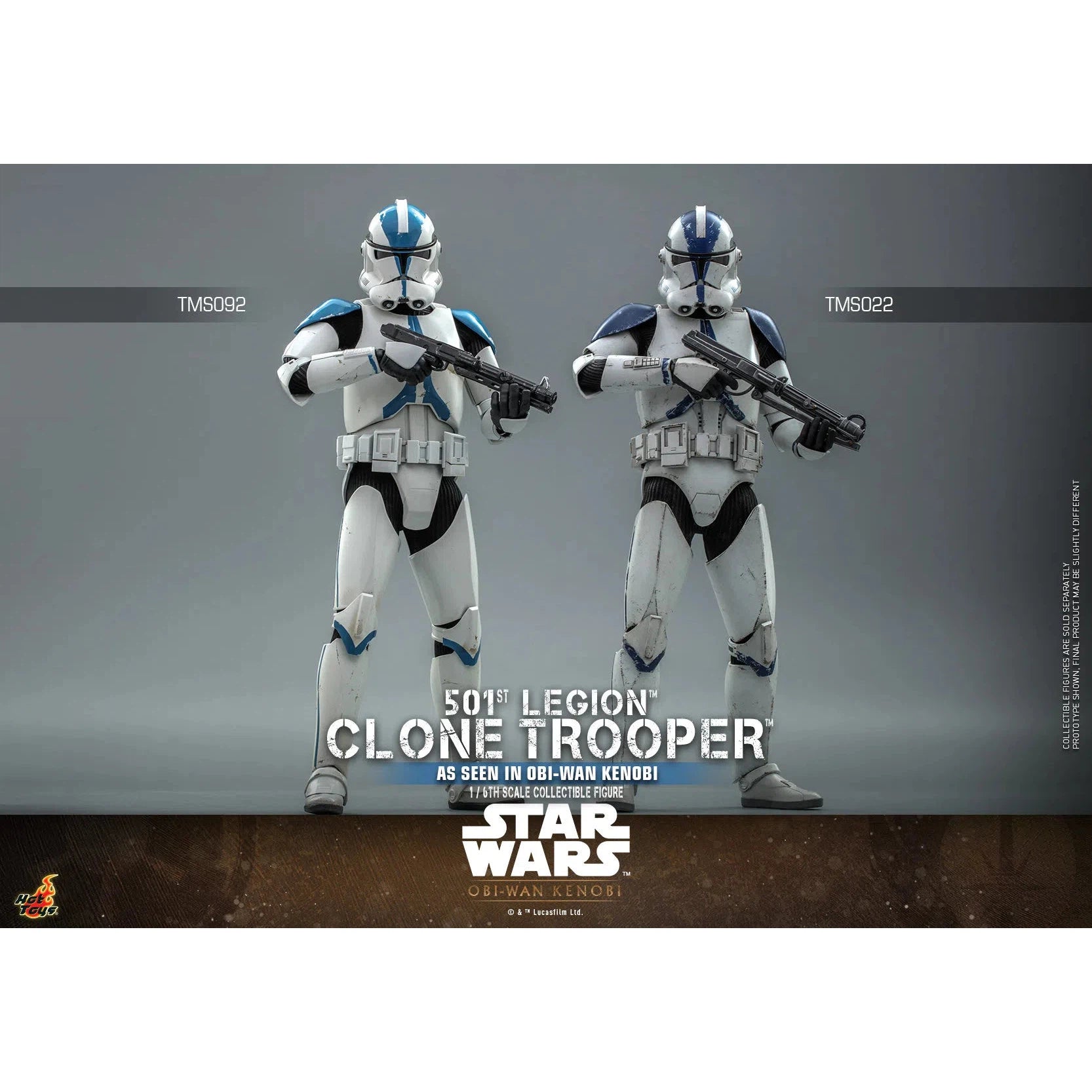 Clone Trooper: 501st Legion: Star Wars: Obi-Wan Kenobi: TMS92 Hot Toys