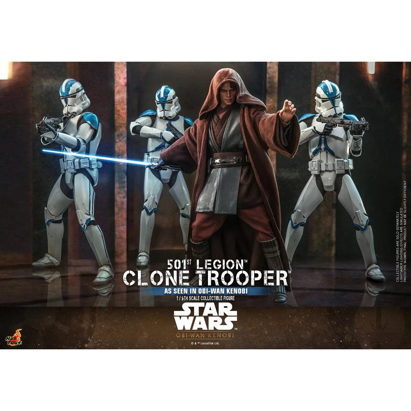 Clone Trooper: 501st Legion: Star Wars: Obi-Wan Kenobi: TMS92 Hot Toys