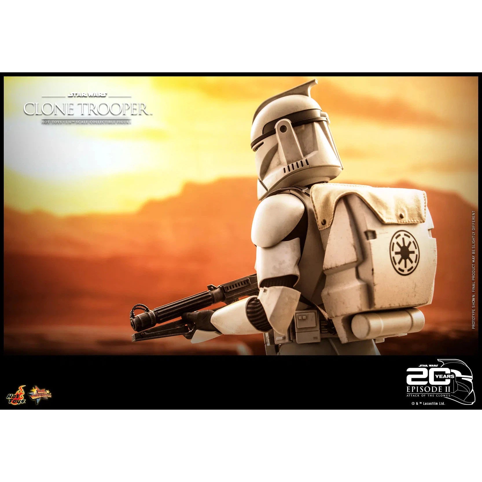 Clone Trooper: Star Wars: Attack Of The Clones: MMS647 Hot Toys