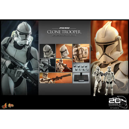 Clone Trooper: Star Wars: Attack Of The Clones: MMS647 - Hot Toys Action Figure