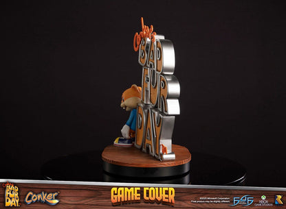 Conker´s Bad Fur Day Statue Game Cover Exclusive Edition 45 cm - First 4 Figures Statues