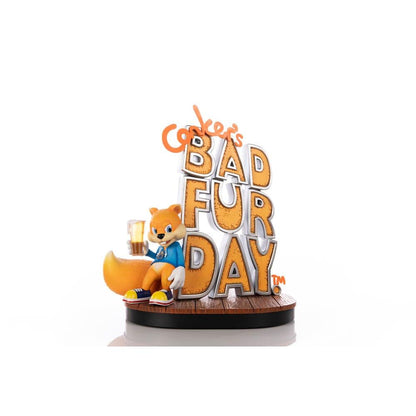 Conker´s Bad Fur Day Statue Game Cover Exclusive Edition 45 cm - First 4 Figures Statues