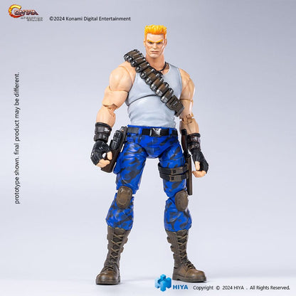 Contra: Operation Galuga: Bill Rizer: Exquisite Basic: Action Figure - Hiya Toys Action Figures