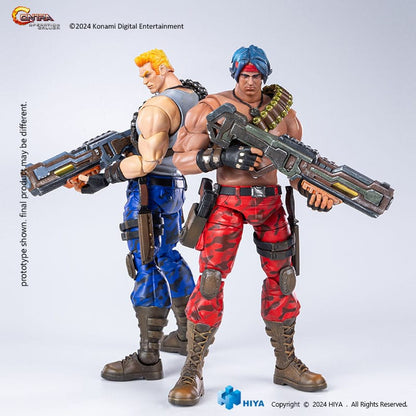 Contra: Operation Galuga: Bill Rizer: Exquisite Basic: Action Figure - Hiya Toys Action Figures