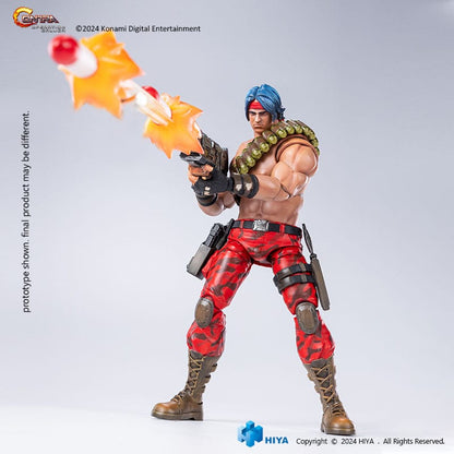 Contra: Operation Galuga: Lance Bean: Exquisite Basic: Action Figure - Hiya Toys Action Figures