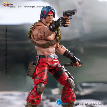Contra: Operation Galuga: Lance Bean: Exquisite Basic: Action Figure - Hiya Toys Action Figures