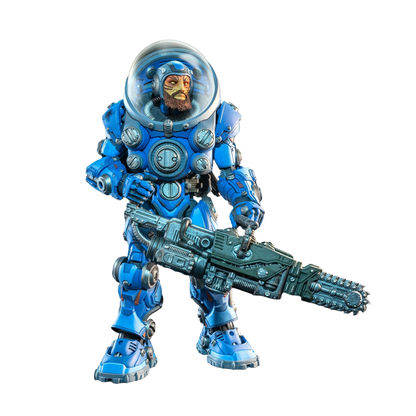 Cosmic Legions: OxKrewe Book One Thraxxon Action Figure Vellok Speer (Deluxe) - Four Horsemen Action Figures
