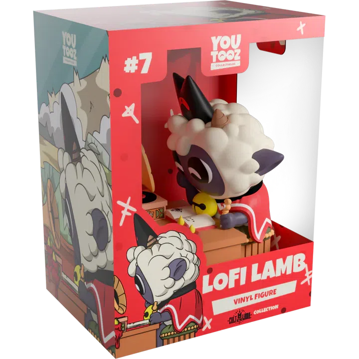 Cult of the Lamb: Lofi Lamb: Vinyl Figure: YouTooz: #7 YouTooz