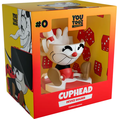 Cupheads: Cuphead: Device Holder: Vinyl Figure - YouTooz Vinyl Figure