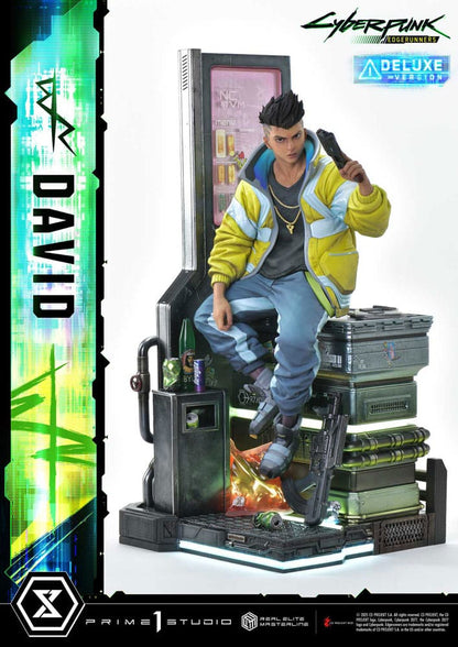 Cyberpunk: Edgerunners Real Elite Masterline Series Statue 1/4 David Bonus Version 5 - Prime 1 Studio Statues