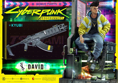 Cyberpunk: Edgerunners Real Elite Masterline Series Statue 1/4 David Deluxe Bonus Version 5 - Prime 1 Studio Statues