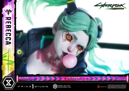 Cyberpunk: Edgerunners Real Elite Masterline Series Statue 1/4 Rebecca Deluxe Bonus Version 54 cm - Prime 1 Studio Statues