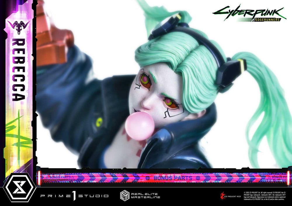 Cyberpunk: Edgerunners Real Elite Masterline Series Statue 1/4 Rebecca Deluxe Bonus Version 54 cm - Prime 1 Studio Statues